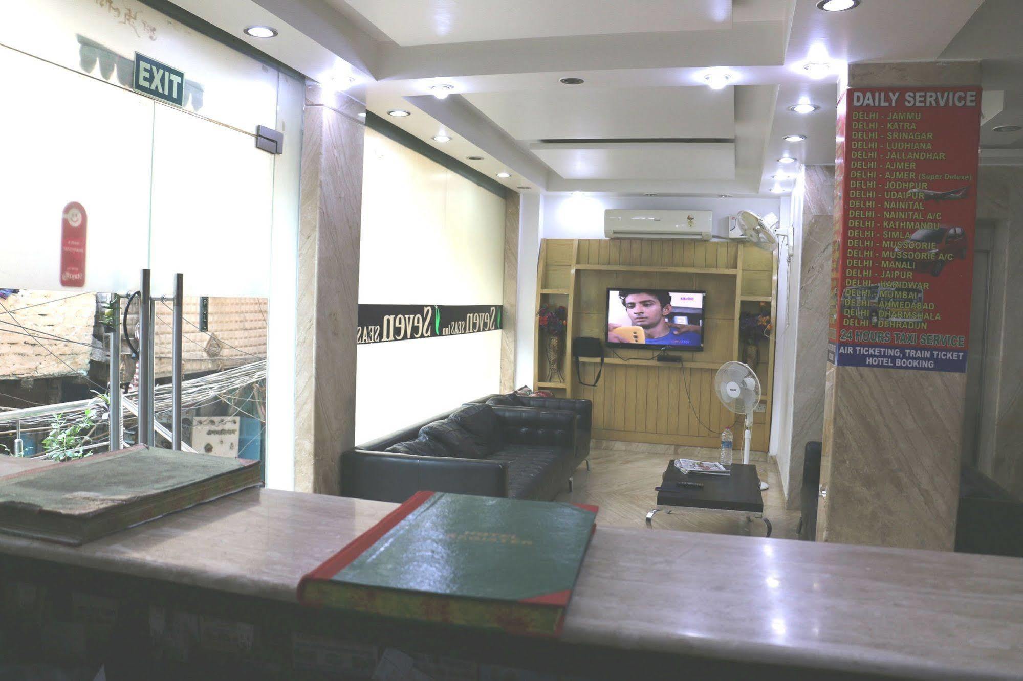 Hotel Seven Seas Inn Neu-Delhi Exterior foto
